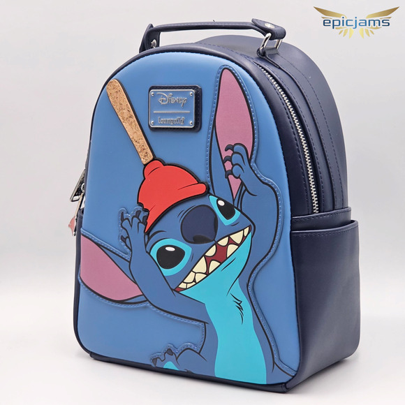 Loungefly Disney Lilo & Stitch Plunger Stitch Mini Backpack main image 5